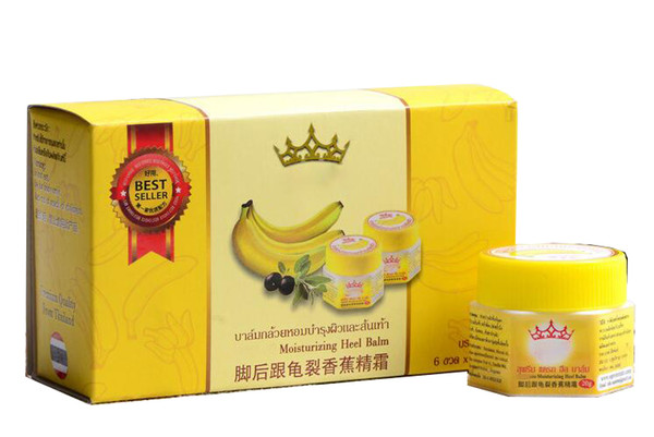 Moisturizing Heel Balm 20g Banana Cream Hand Foot Body Skin Care now 2019 in stock