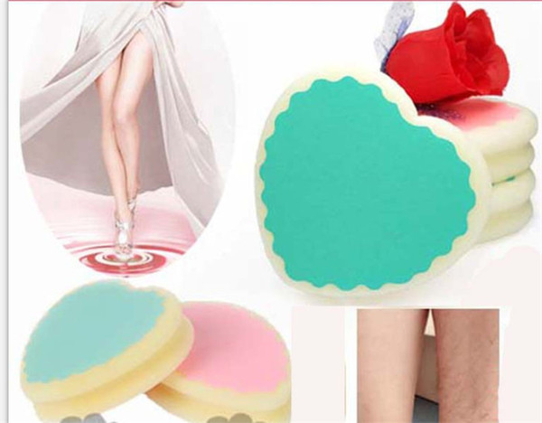 Get Rid of Hair Magic Painless Hair Removal Sponge Pad Depilation Sponge Pad Remove Hair Remover Effective Skin Beauty Care Tools