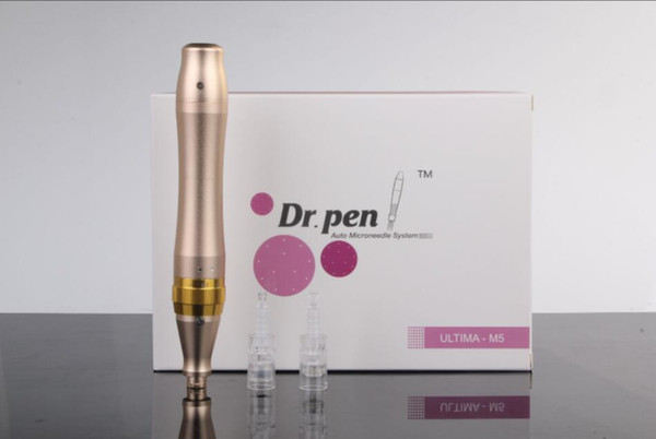 Newest ULTIMA M5-C/ M5-W Derma Pen Electric Microneedle Roller Dr.Pen With 5 speed of digital control