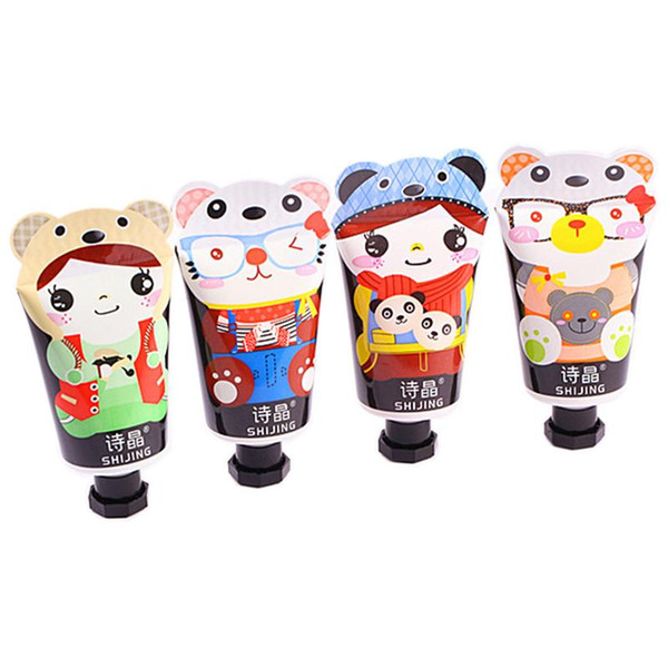 Wholesale-Hot New Cute Face Funny Mini Cartoon Pattern Lotion Hand Cream Good Smell 45g #79504