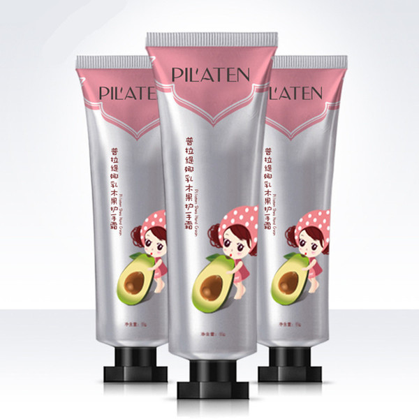 55g PILATEN Hand Creams Lotions Shea Butter Friut Fragment Hand Care Moisturizing Nourishing Whitening Anti-chapping Skin Care Products