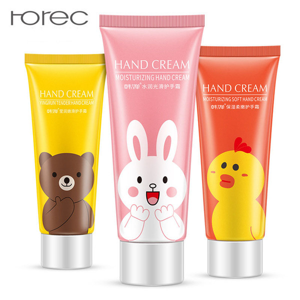 HOREC Cartoon Bear Bunny Little Yellow Duck Moisturizing Gentle Nourishing Anti-cracking Anti-drying Hand Care Hand Cream