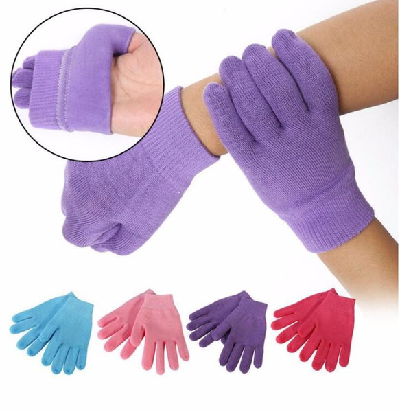 Gel Spa Silicone Gloves Soften Whiten Exfoliating Moisturizing Treatment Hand Mask Care Repair Hand Skin Beauty Tools