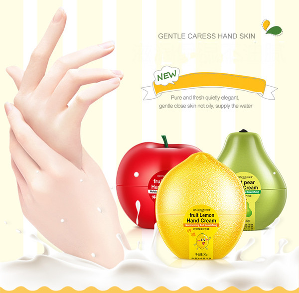 BIOAQUA Fruit Hand Cream Peaches/Banana/Mango Anti-aging Moisturizing Nourishing Hydrating Hand Cream For Winter Hand Care