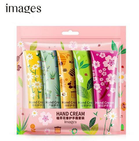 Hot Sale 3sets/lot Images Hand Cream Set Moisturizing Hand Cream Nourishing soft and smooth Hand Care