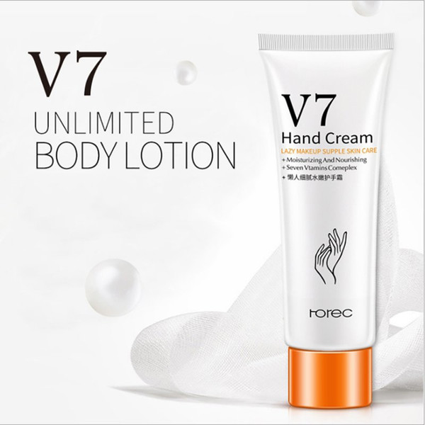 2018 new Horec V7 lazy delicate water moisturizing moisturizing anti-drying improve hand rough hand cream hand care