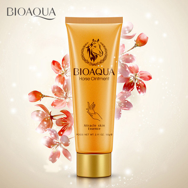 BIOAQUA Hand Lotion Horse Oil Skin Care Mini Cream for Hand Moisturizing Nourishing Skin Moisturizing Anti-cracking Antibacterial Essence Ha