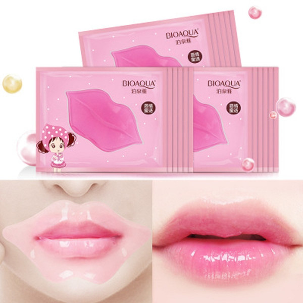 Lip Gel Mask Care Hydrating Repair Remove Lines Blemishes Lighten Lip Line Collagen Mask Lip Color To Moisturize 18 pcs=1 box