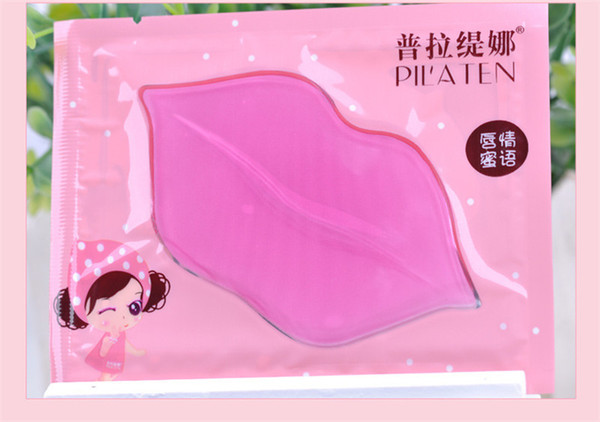 2020 PILATEN Collagen Crystal Lips Mask Moisturizing Lip Care PILATEN lip mask dilute the lip free DHL for 50pieces