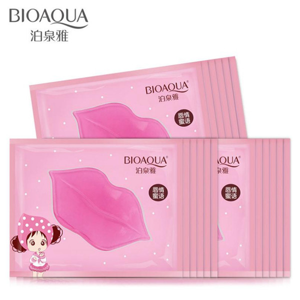 BIOAQUA Collagen Lip Mask Hydrating Repair Remove Lines Blemishes for Dry Lips Moisturizing Skin Care 8g