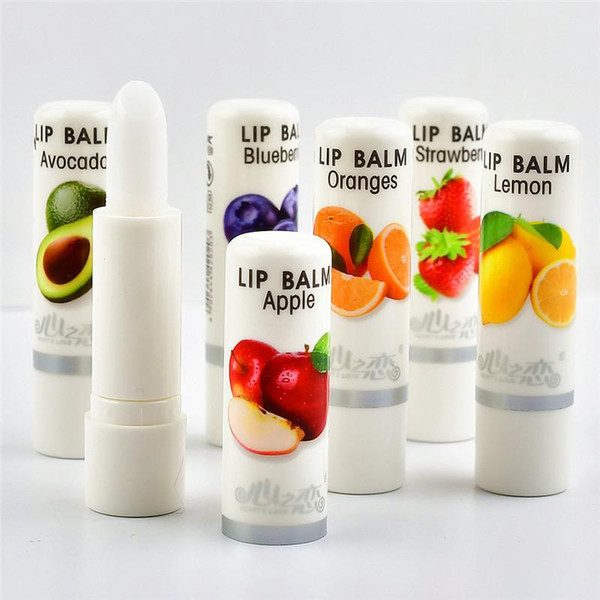 Natural Fruit Extract Lip Balm Petroleum Jelly Colorless Anti-Cracking Moisturizing Avocado Lip Balm Dry Lip Care Baby Lips