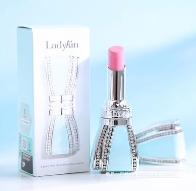 Ladykin One Touch Bling Glow Lipstick Color Change Lip balm Lip Gloss Korea Brand M B