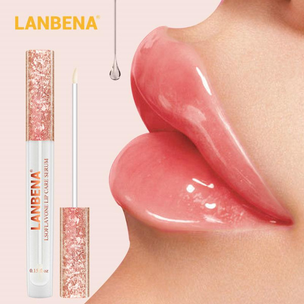 LANBENA Liquid Moisture Repair Lip Serum Increase Elasticity Lip Mask Enhancer Reduce Fine Lines Resist Aging