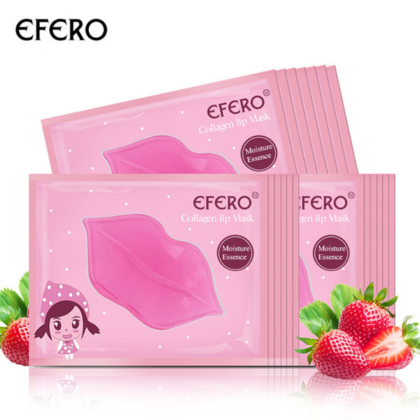 Crystal Collagen Lip Mask Pads Patch for Lip Patches Moisturizing Exfoliating Lips Plumper Pump Essentials Lips Care 50pcs