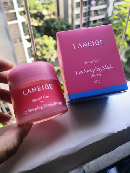 Laneige Special Care Lip Sleeping Mask Lip Balm Lipstick Moisturizing Anti-Aging Anti-Wrinkle LZ Brand Lip Ca re Cosmetic 20g DHL Shipping