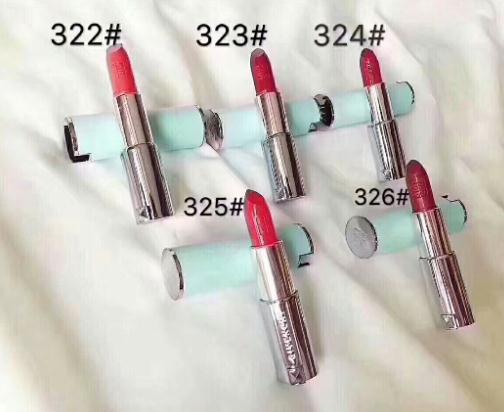 Free shipping 12pcs/lot Brand new Cosmetics makeup intense color lip color 5 mixed colors