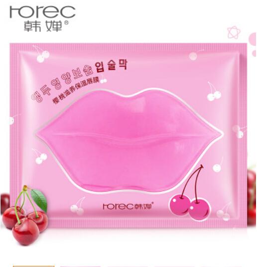 Han Chan Cherry Nourish Moisture Lip Mask Desalination Lip lines Water tender Moistening Lip care Cosmetics