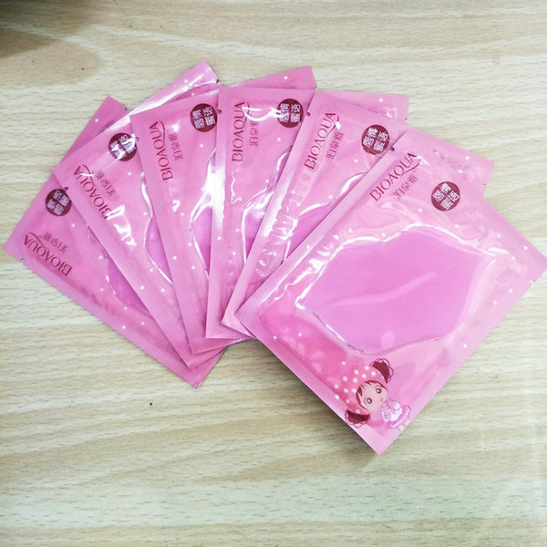 DHL 500pcs Collagen Protein Nourishing Lip Mask Brand Lips Skin Care Exfoliating Moisturizing Dead Skin Remover Anti-Aging Lipmask