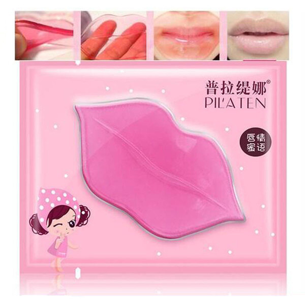 Crystal Collagen Lip Mask Moisture Lip mask pads sleeping lip mask Care Pads Gel For Makeup DHL free shipping