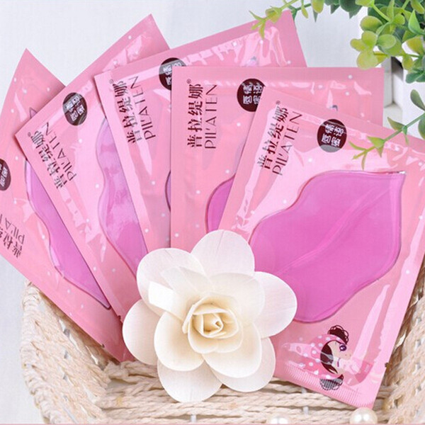 PILATEN Crystal Collagen Lip Mask Collagen Protein Crystal Women Replenishment Lip Film Lip color free shipping DHL 1800PCS/lot