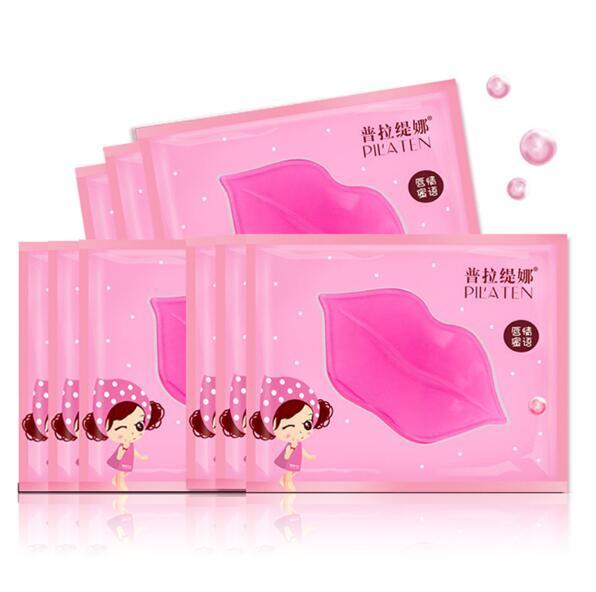 PILATEN Lip Plumper Crystal Collagen Lip Mask Pads Moisture Essence Anti Ageing Wrinkle Patch Pad Gel Full Lips Lip Enhancer invalid refund