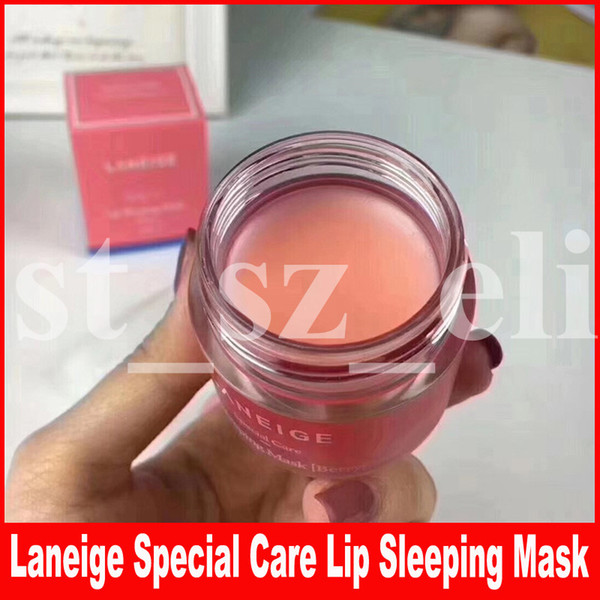 New Lips Makeup Laneige Special Care Lip Sleeping Mask Lip Balm Lipstick Moisturizing Anti-Aging Anti-Wrinkle Lip Care 20g