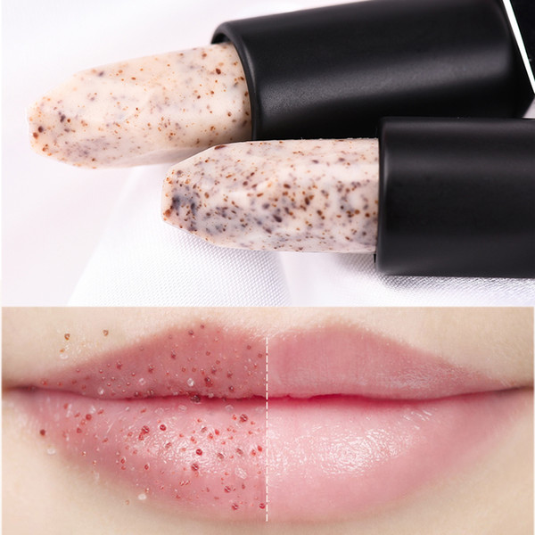 Wholesale 10 pcs Lip Stick Exfoliator Dead Skin Removal Lipstick Scrub Moisturizing Soft Lip Lip Care