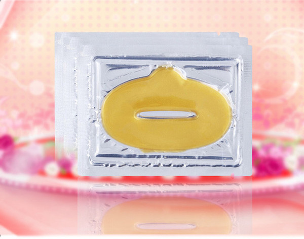 DHL new listing 10pcs /lot Collagen Bionic Crystal Lip Mask Contain Powerful Moisturizing make up face care