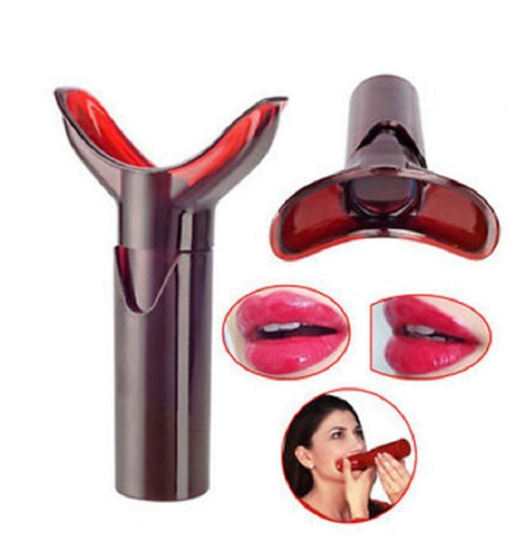 20pcs DHL Abundant lip Sexy Magnifier Big Pump Lip Enhancer Plumper Beauty Plastic Enlarge Mouth Lips Enlargement Plumping Bigger Lip Device