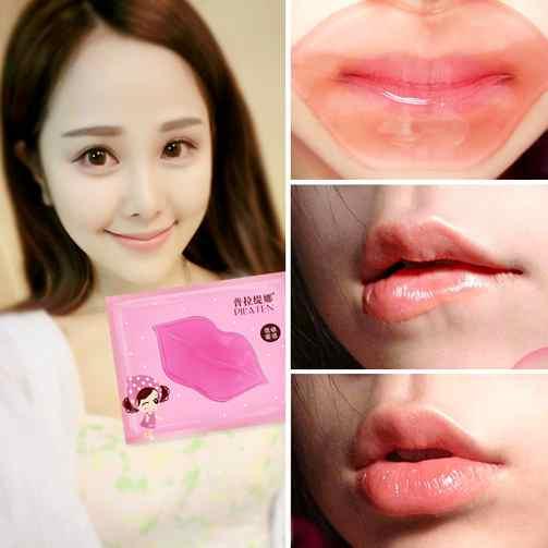 2017 New PILATEN Authorized Collagen Crystal Lips Mask Moisturizing Anti-Aging Anti-Wrinkle Lip Care DHL Free Shipping