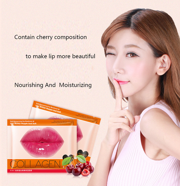 Hot Images Brand Collagen Lip Mask Moisturizing Essence Lip Care Pads Lip Patch Pad Gel for Makeup Skin Care