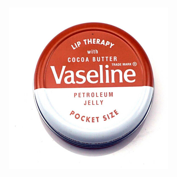 Stock Makeup brand Vaseline Lip therapy cocoa butter for soft glowing rosy lips Hydrating Petroleum jelly moisturizing Lip balm lip cream