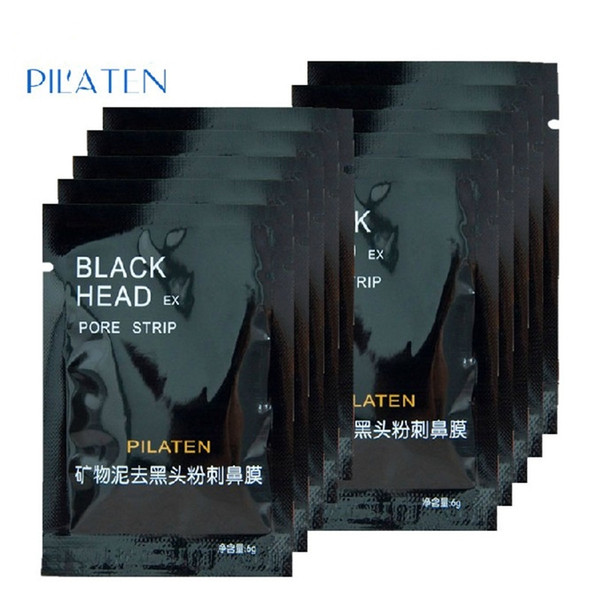 PILATEN Facial Minerals Conk Nose Blackhead Remover Mask Pore Cleanser Nose Black Head EX Pore Strip Free Shipping