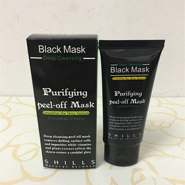 SHILLS Deep Cleansing Black Mask 50ML Blackhead Facial Mask Blackhead Remover Black Mask Facials Free DHL