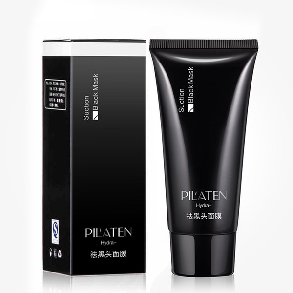 Free Shipping PILATEN Blackhead Remover Deep Cleansing set Purifying Peel Acne Treatment Mud Black Mud Face Mask