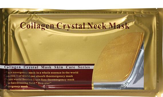 Hot Sale Gold Film Deep Water Collagen Crystal Neck Masks Patch Moisture Neck Mask Skin Care Masks