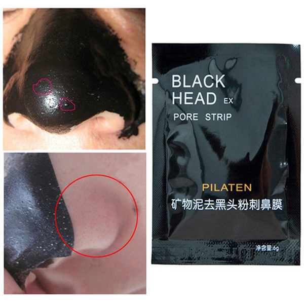 PILATEN Facial Minerals Conk Nose Blackhead Remover Mask Pore Cleanser Nose Black Head EX Pore Strip