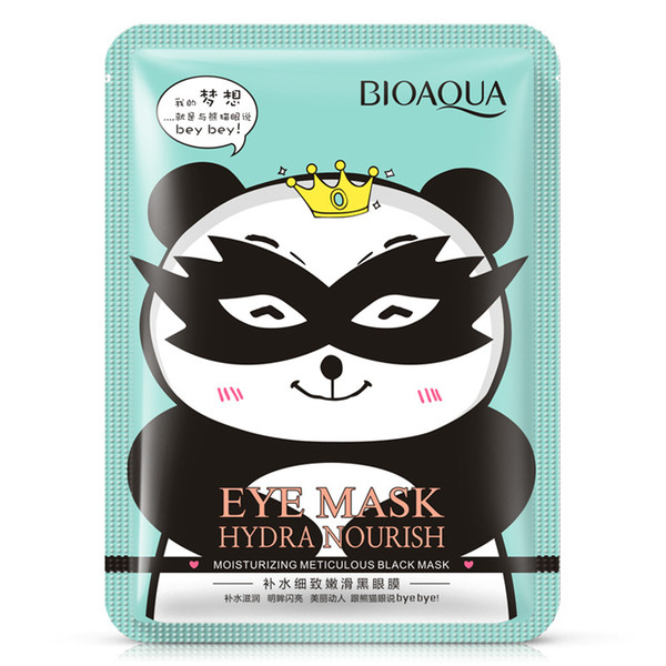 Wholesale- BIOAQUA Hydrating meticulous smooth black eye mask Fade Dark Circle Eye Bag s Hydrating Moist Brighten Eye Mask FB38