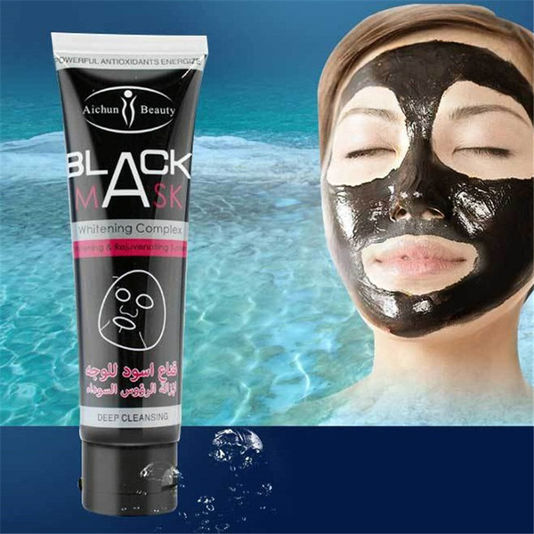 Black head Mask Anti-Aging 100ml Aichun beauty Deep Cleansing purifying peel off Black mask Remove blackhead Masks DHL Free