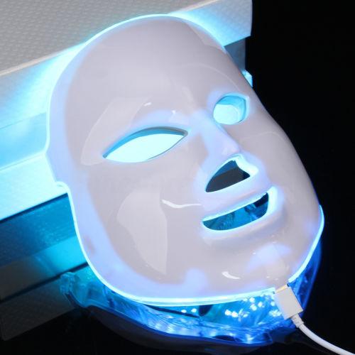 Masks & Peels 7 colors Photodynamic LED Facial Mask Skin Rejuvenation Electric Device Anti-Aging Face Mask Machine Therapy Beauty Machine