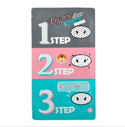 Holika Pig Nose Clear Black Head 3 Step Clear Black Head Mask Blackhead Remover holika Pig Nose Clear holika Nose mask