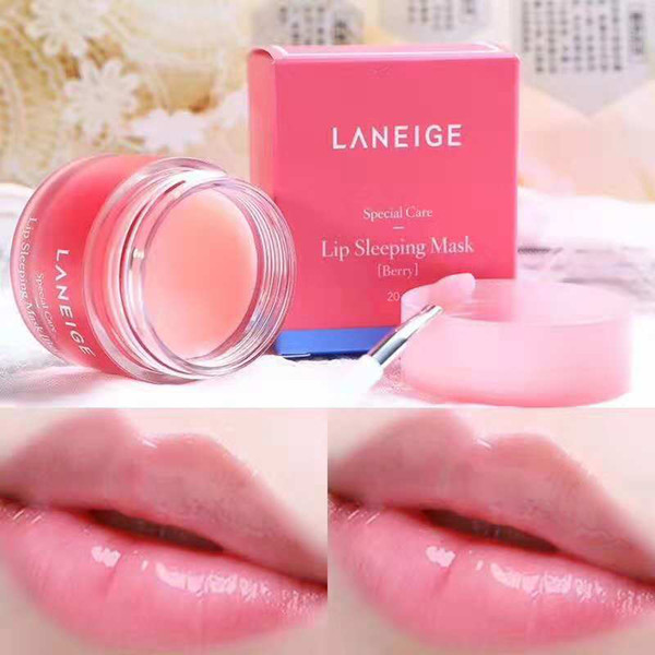 New package Laneige Special Care Lip Sleeping Mask Lip Balm Lipstick Moisturizing Anti-Aging Anti-Wrinkle LZ Brand Lip Care Cosmetic 20g DHL