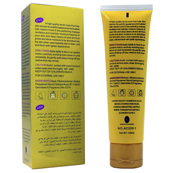 Peel Off Mask with Liciroc Extrac100ml Aichun Skin Mask Facial Masks for Face AC203-1 DHL Free Whitening Gold Caviar