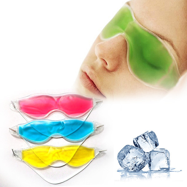 Hotsale- Women Essential Beauty Ice Goggles Remove Dark Circles Relieve Eye Fatigue eyemask Gel Eye Masks collagen eye mask patch free shipp