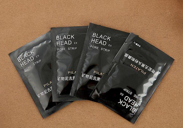 Hot sales 1000 pcs PILATEN Facial Minerals Conk Nose Blackhead Remover Mask Pore Cleanser Nose Black Head EX Pore Strip