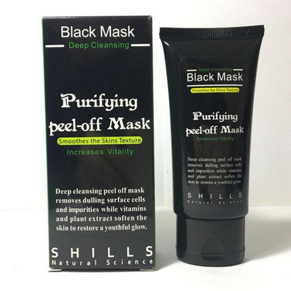 50ml SHILLS Purifying Peel Off Black Mask Blackhead Remover Deep Cleansing Face Pore Cleaner Acne Treatment Facial Mask