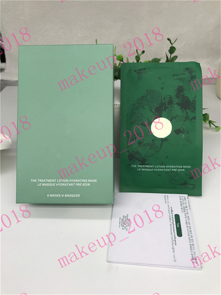 Drop shipping 1 set Famous Brand The treatment lotion hydrating mask 1set = 6pcs Top quality ePacket free shipping