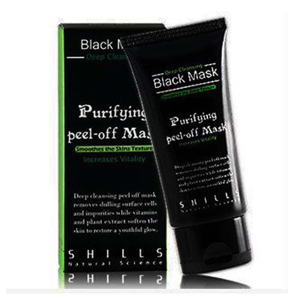 NEW Shills Peel-off face Masks Deep Cleansing Black MASK 50ML Blackhead Facial Mask Conk Nose Remover Mask Pore Cleanser Black Head EX Pore