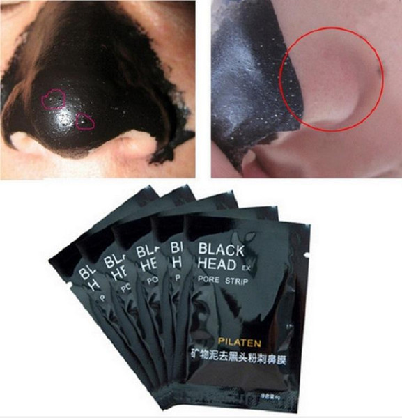 PILATEN Facial Minerals Conk Nose Blackhead Remover Mask Pore Cleanser Nose Black Head EX Pore Strip dhl free