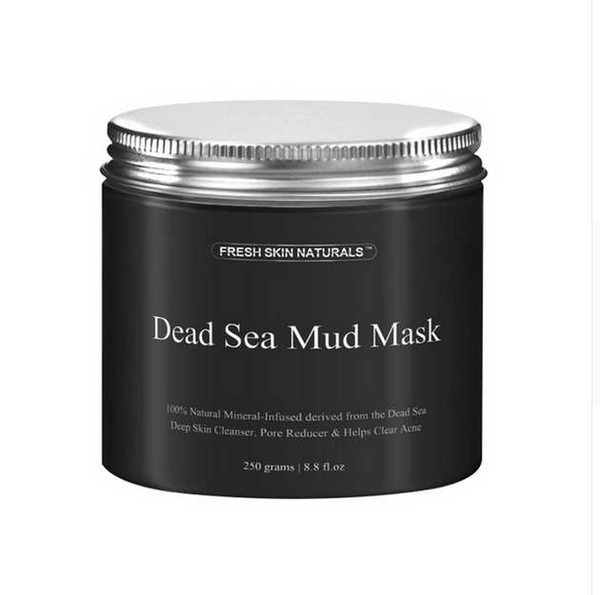 Drop Ship DHL New Fashion 250g Women Mask Mud Pure Body Naturals Mineral Beauty Dead Sea Mud Mask for Facial Treatment